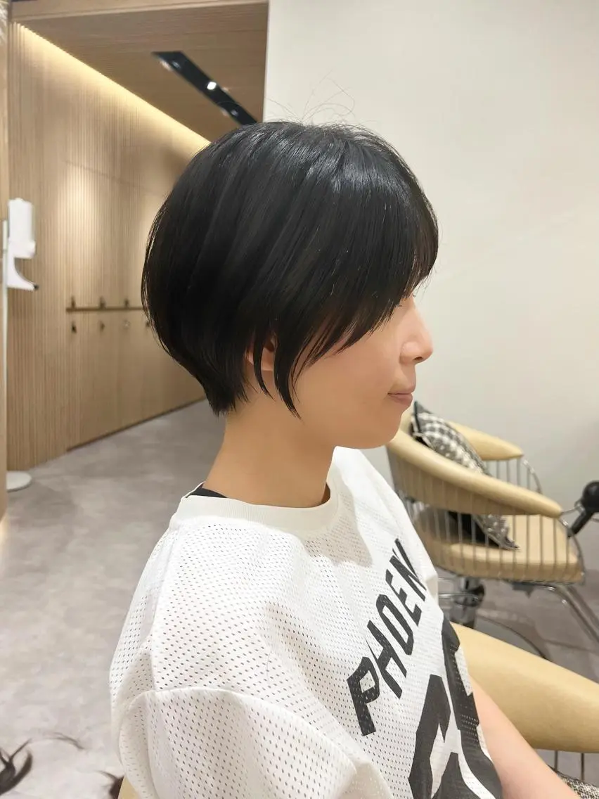 ショート 【似合わせ・レイヤー ・パーマ】海気のヘアスタイル
