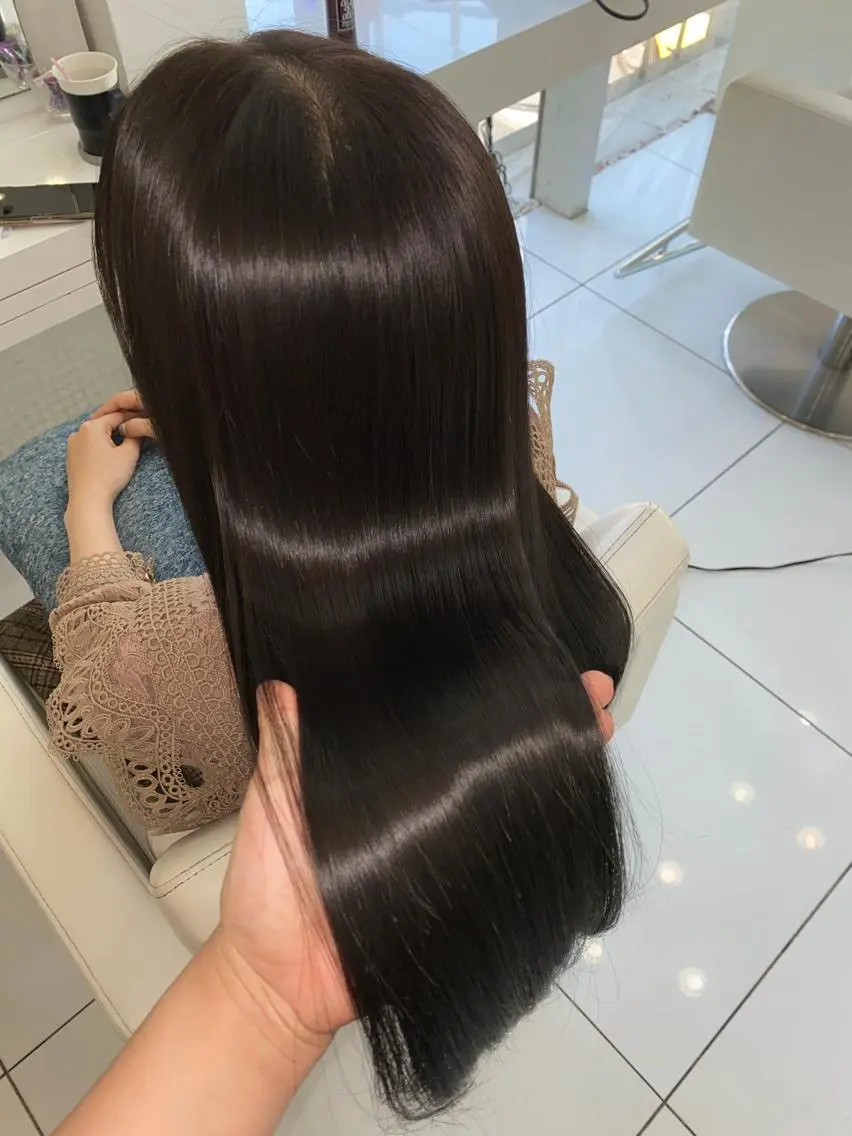ロング カラー アクアカラー 髪質改善 トリートメント カット ヘアカラー トリートメント ✨美髪専門サロン✨ seasonsのヘアスタイル