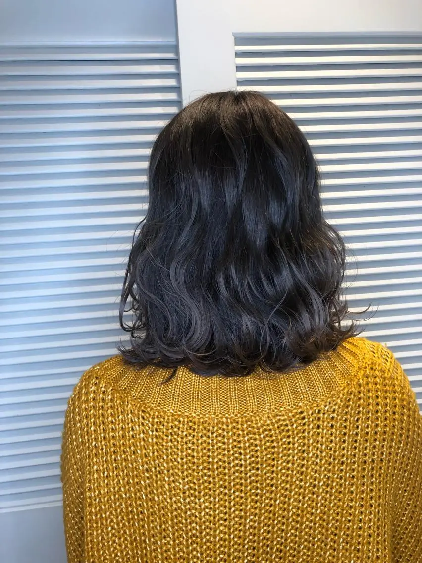ミディアム 外国人風カラー ⭐️店長　藤野 正博⭐️のヘアスタイル