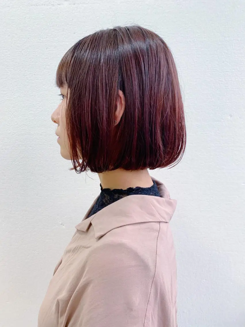 ショート カラー ハッシュカット/四条 烏丸/寺本弘樹のヘアスタイル