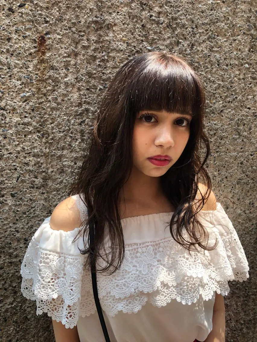 ロング ヘアアレンジ 透明感カラー🤎 ゆりのヘアスタイル