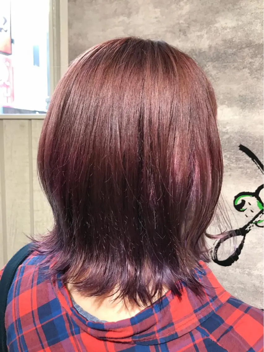 ミディアム Blanco 村松 美里のヘアスタイル