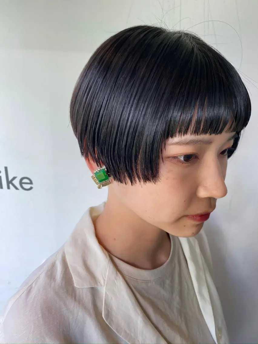 ショート ショートヘア めざわ ゆうきのヘアスタイル