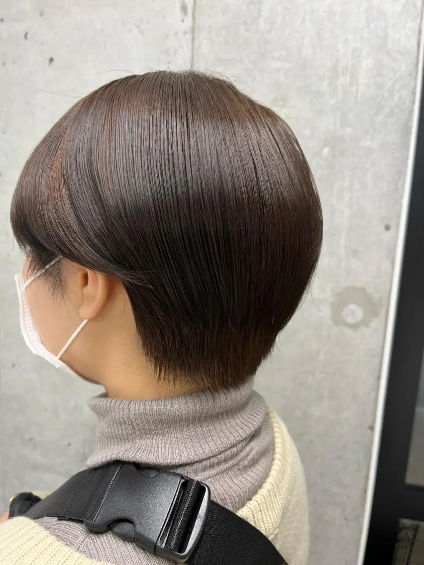 ショート トリートメント りおな/髪質改善/ カラー /平尾のヘアスタイル