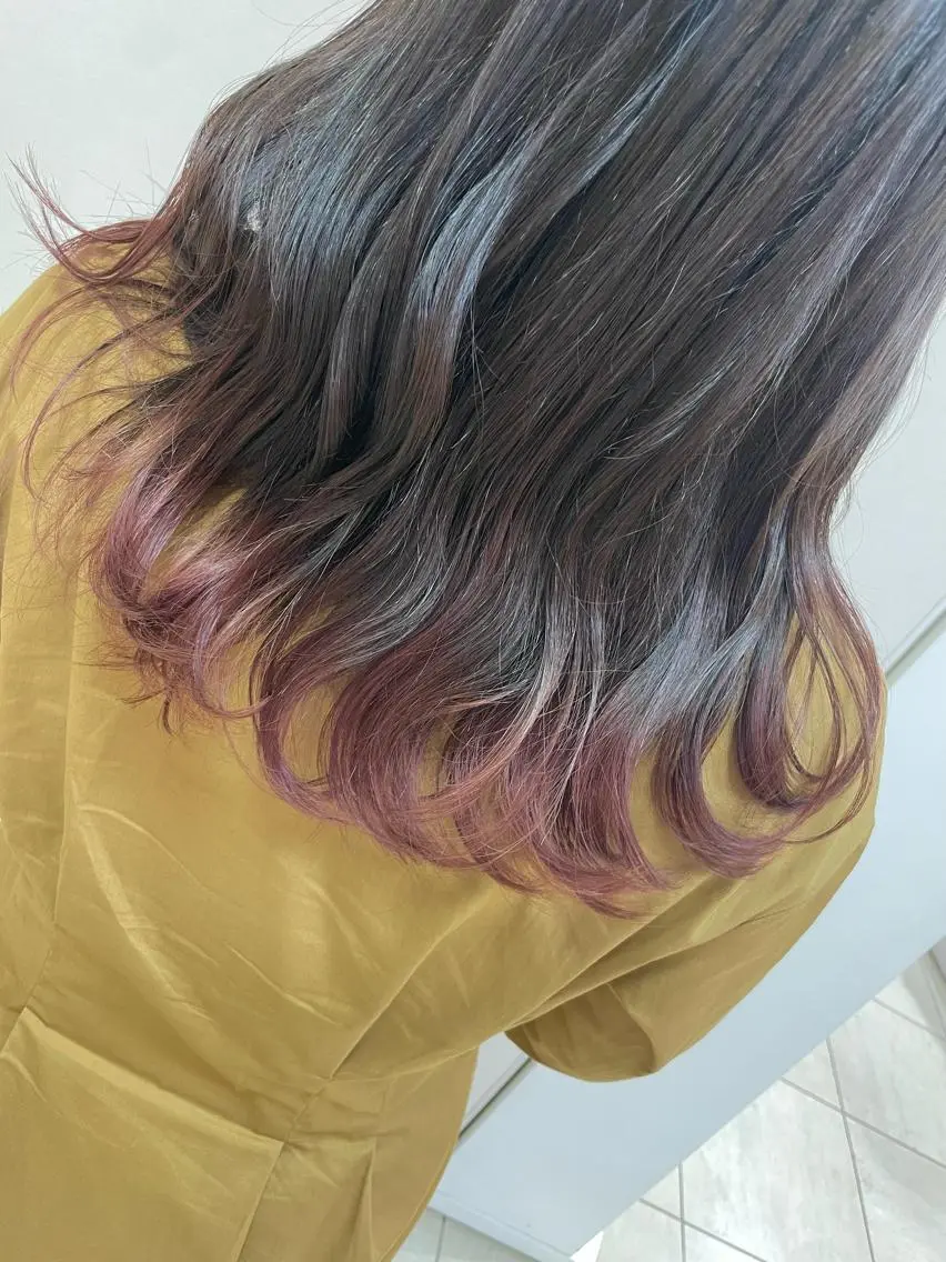 ロング カラー ヘアアレンジ カット ヘアカラー 【Sweep】おじま のぞみのヘアスタイル