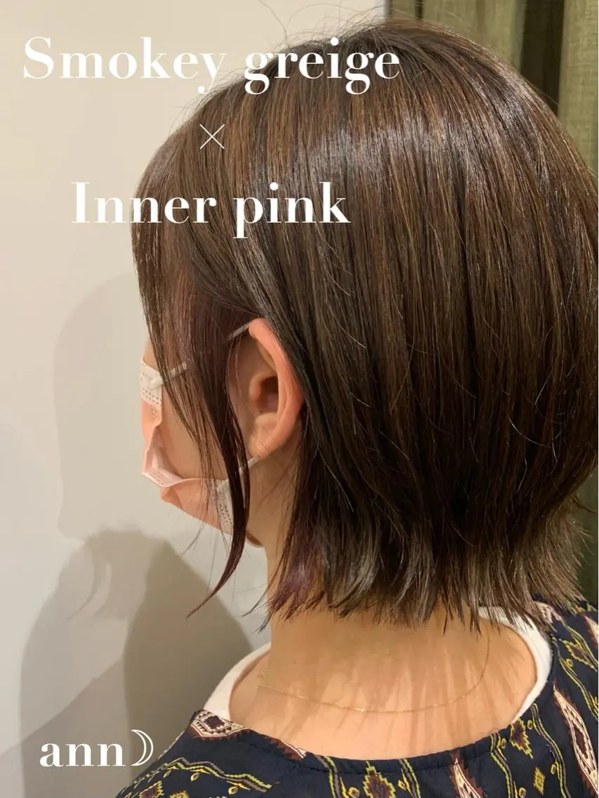 ショート カラー 韓国スタイル🇰🇷 annaのヘアスタイル