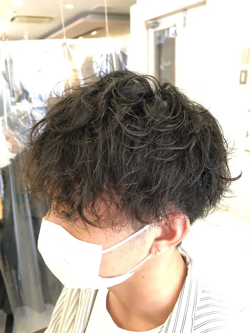 パーマ メンズ 🤩メンズカット/ パーマ山本🤩のヘアスタイル