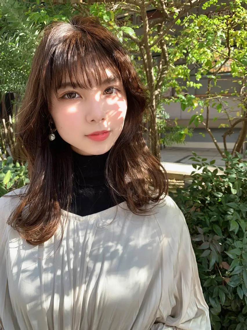 ロング カット ヘアカラー トリートメント ♡大人カワイイ hair♡徳井はやとのヘアスタイル