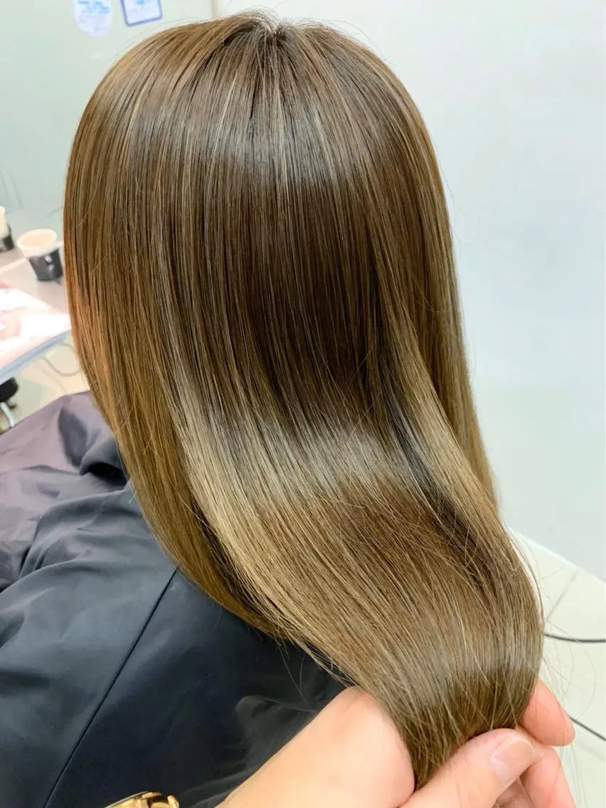 ロング 🫧縮毛矯正 かとうよしき🫧のヘアスタイル