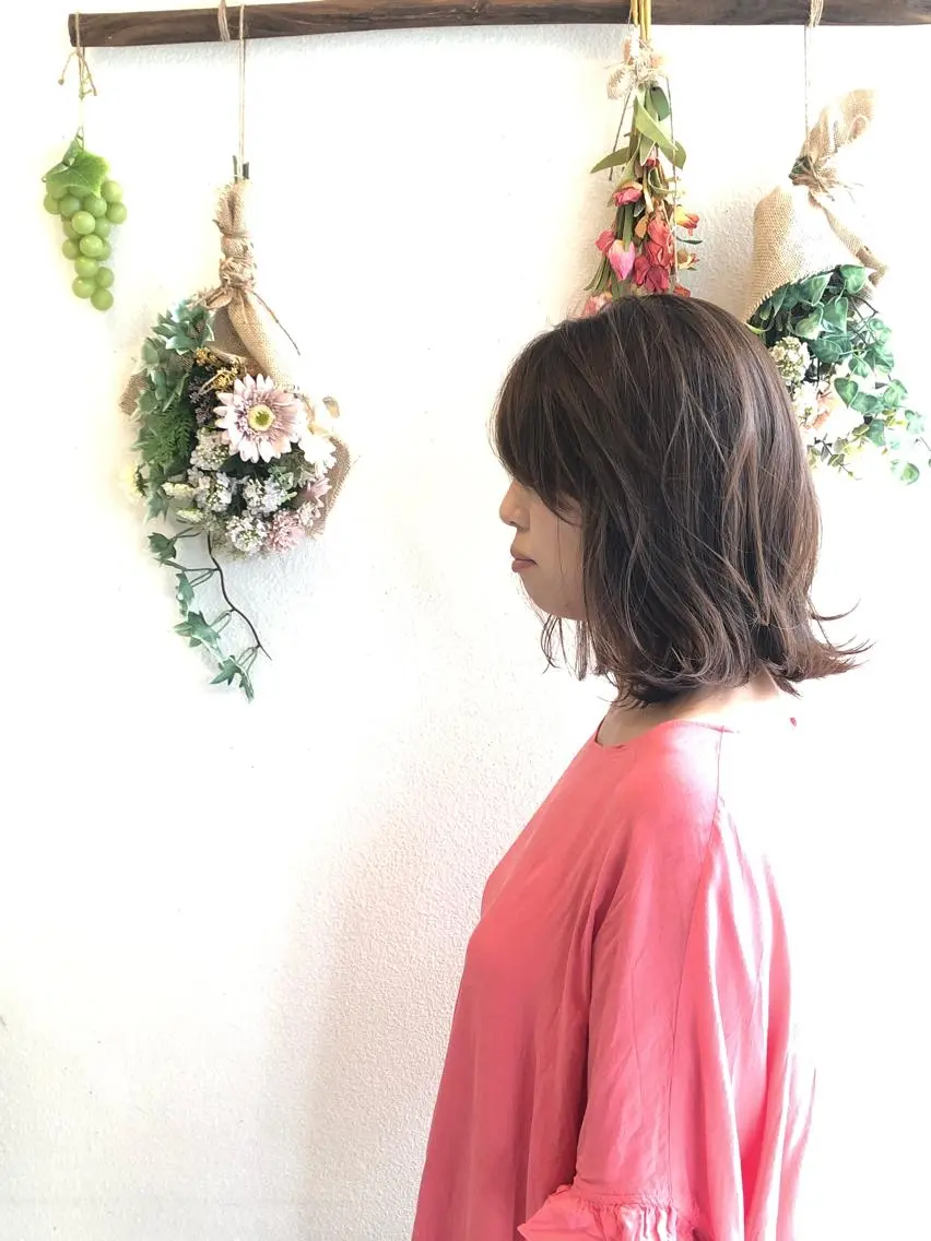 ミディアム カラー mai /Lita中央橋のヘアスタイル
