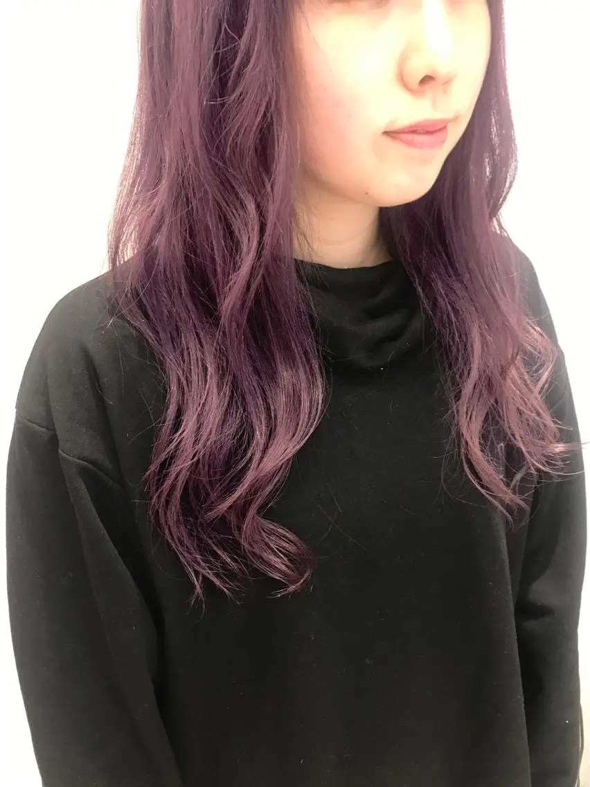 カラー ベージュカラー ピンクカラー ピンクベージュ カット ヘアカラー トリートメント インナーエクステ渋谷 🦋KAJIのヘアスタイル