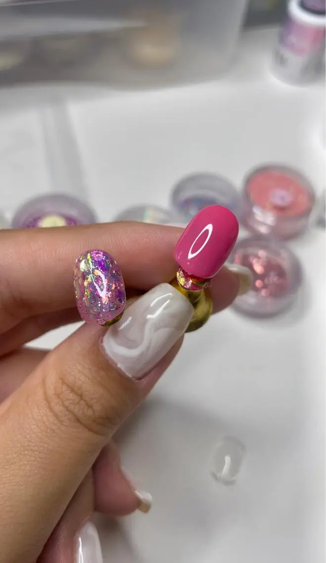 ネイル キラキラネイル ラメ(グリッター) Ri-e's nailのネイルデザイン