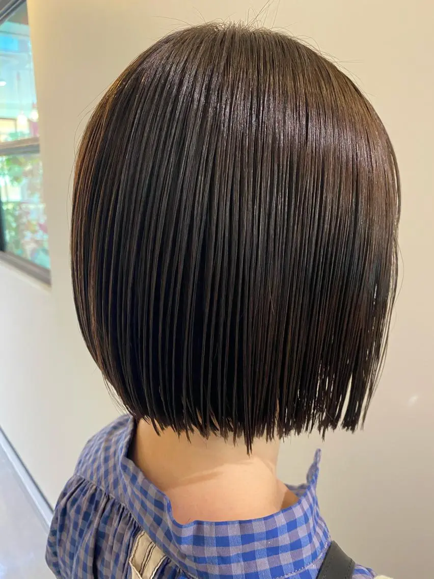 ミディアム カラー 透明感カラー ボブ CARICIA🌱 masaeのヘアスタイル