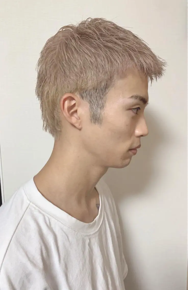 ショート メンズ カット ヘアカラー 【メンズ特化美容師】 山﨑 凌のヘアスタイル