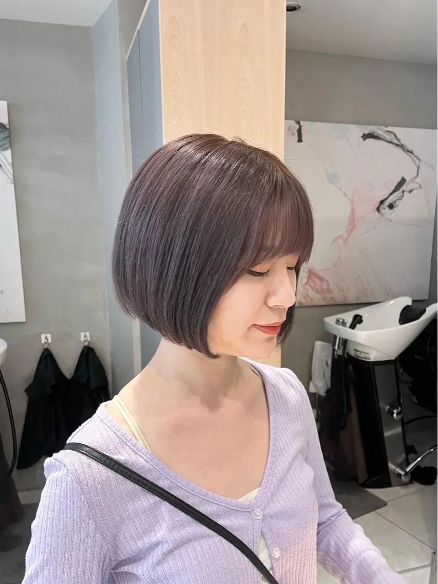 ショート 🎀艶モテカラー🎀 彩季のヘアスタイル