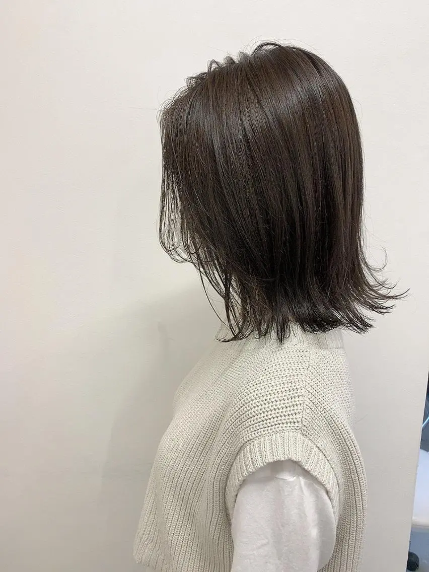 ショート カラー ブリーチなし透明感 🍀梅田・増田のヘアスタイル