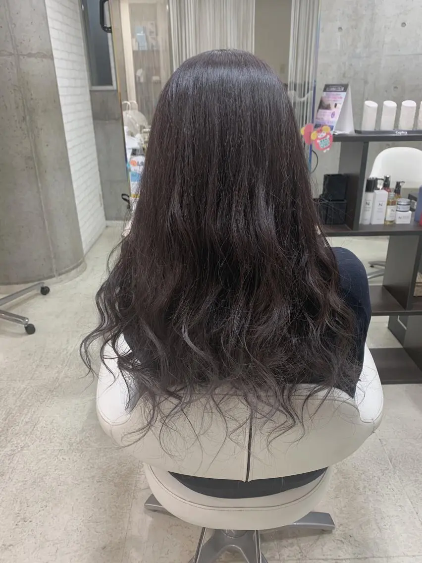 ロング 髪質改善×レイヤー 高嶋のヘアスタイル