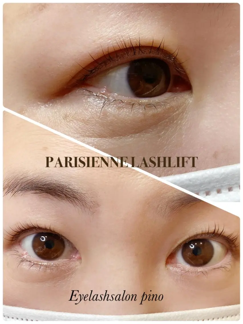 マツエク・マツパ パリジェンヌラッシュリフト マツパ eyelash salon PINOのマツエク・マツパデザイン