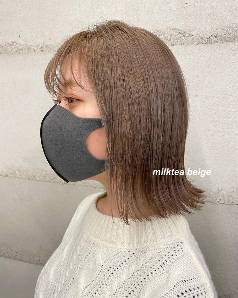 ショート ナガイ アヤのヘアスタイル