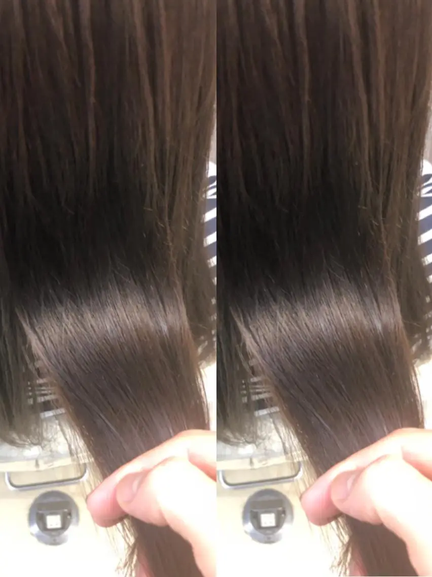 ロング 縮毛矯正 コテ巻き風パーマ/ 髪質改善/河島恭平のヘアスタイル