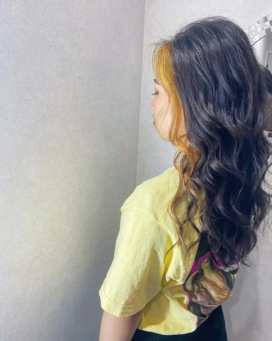 ロング ヘアカラー Designer EGGのマツエク・マツパデザイン