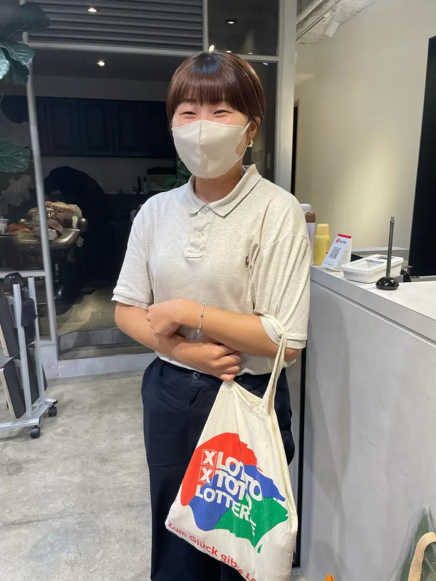 ショート カラー 斉藤 瑞恵のヘアスタイル