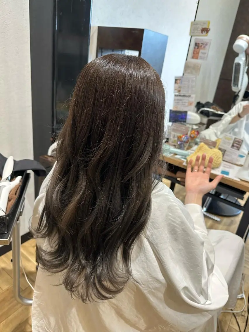 ロング カット ヘアカラー arl 豊田店のヘアスタイル