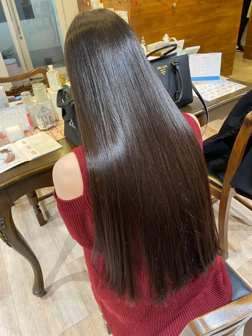 ロング ヘアアレンジ niconail 🧣ayu 📍烏山のネイルデザイン
