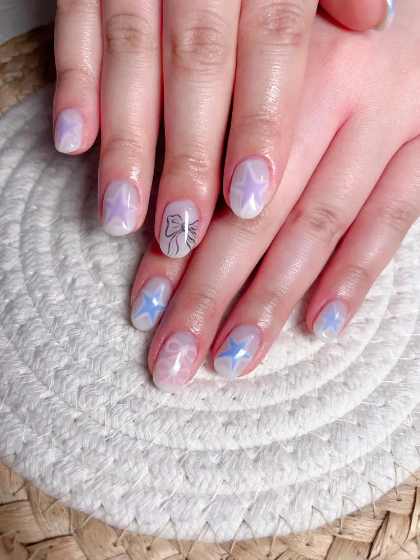 ネイル ハンドネイル M 🌷Nail 長さだし専門店のネイルデザイン