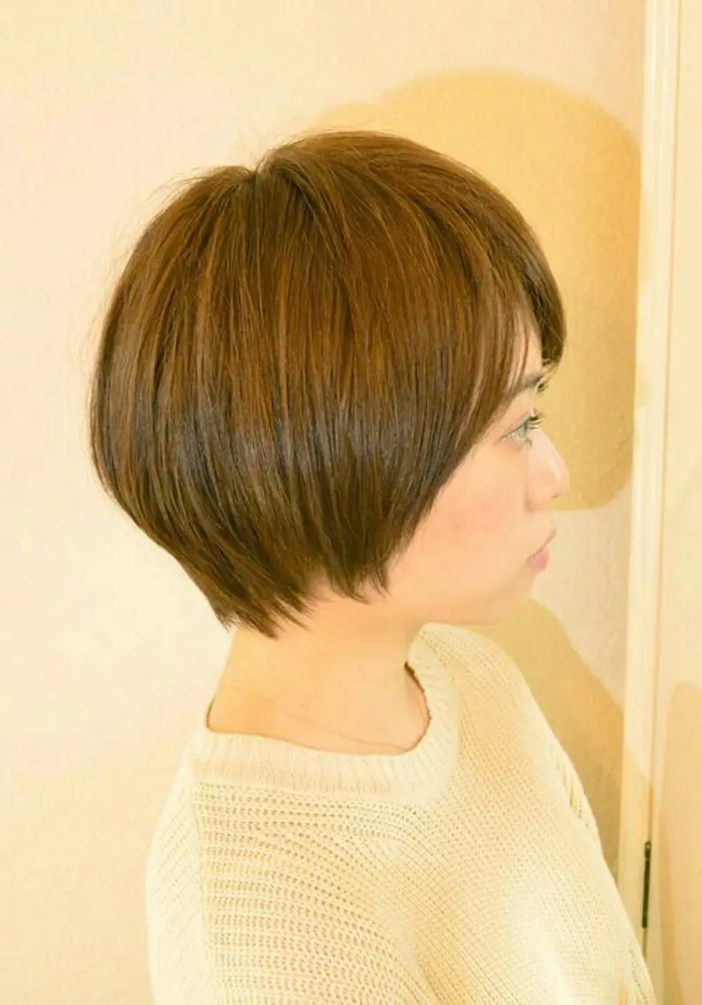 ショート カラー 小顔ショート✁ ⁂Yukari⁂のヘアスタイル