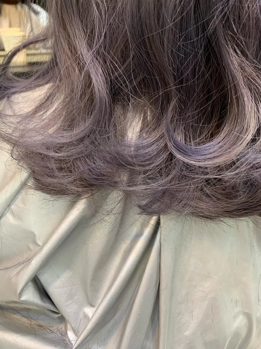 ミディアム カラー ヘアアレンジ ブリーチ ヘアカラー Bianca 代表 硲 貴亮【東武練馬】のヘアスタイル