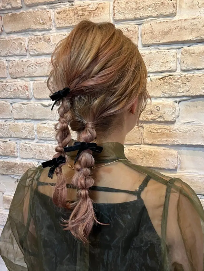 ヘアアレンジ ヘアセット Babylone hair&makeのヘアスタイル