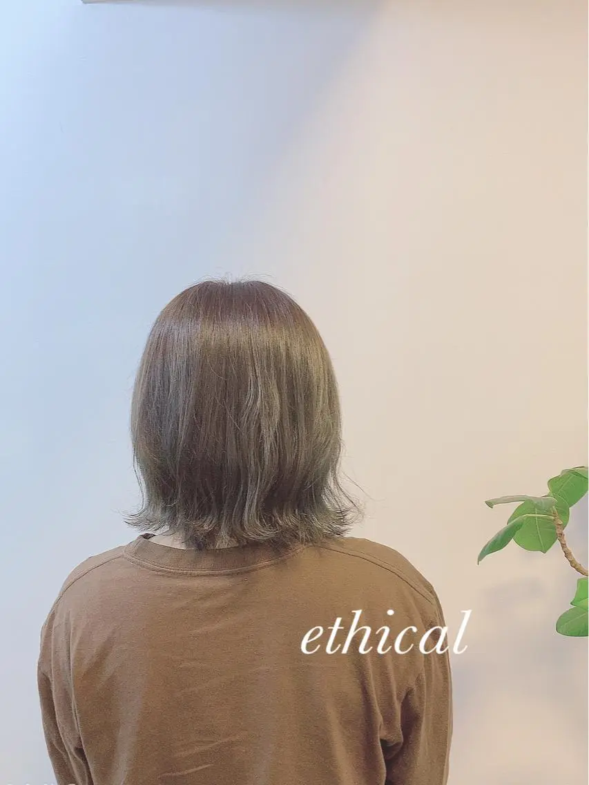 ショート カラー 【エシカル】 HOSOMIのヘアスタイル