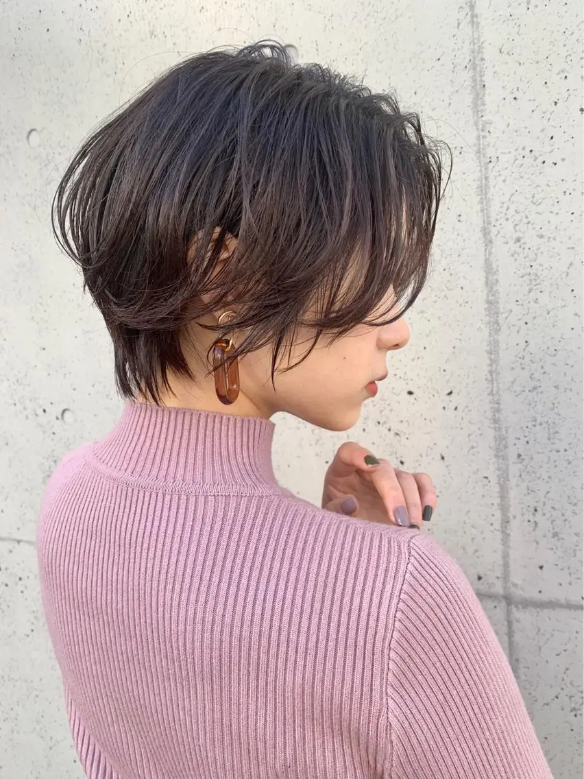 ショート カット ヘアカラー トリートメント ヘッドスパ 代表 吉澤弘哲のヘアスタイル