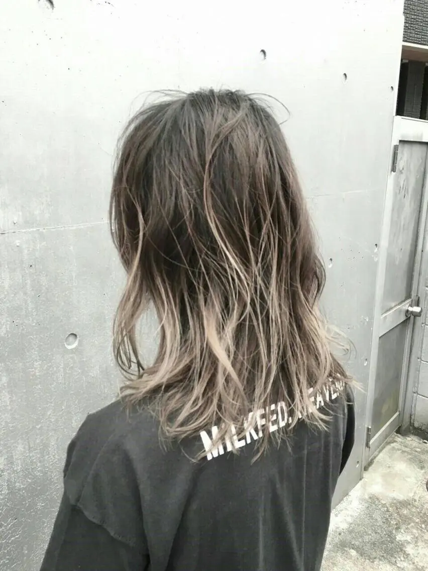 ミディアム カラー パーマ ヘアアレンジ メンズ キッズ ネイル マツエク・マツパ 野田 修平のヘアスタイル