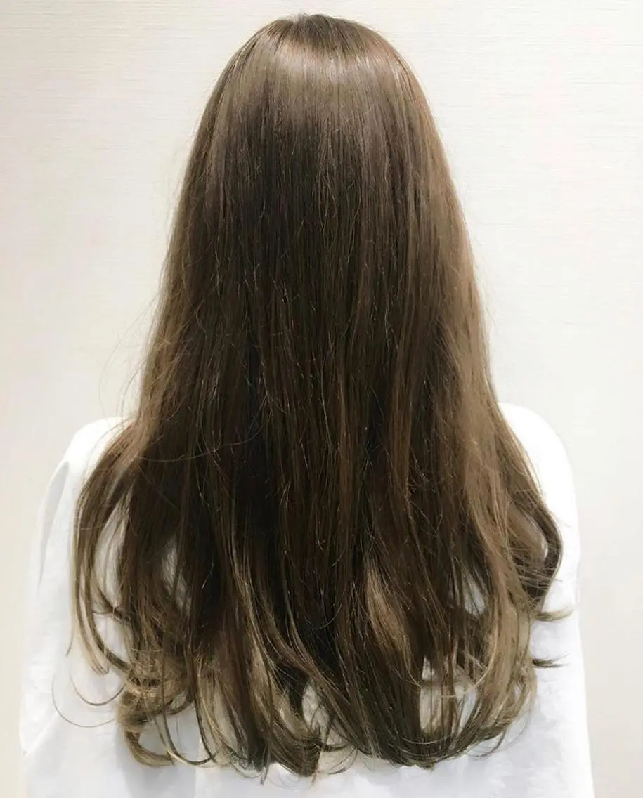 ロング ヘアカラー トリートメント 🌱初夏の透け感カ ラー🌱HIDEKAのヘアスタイル