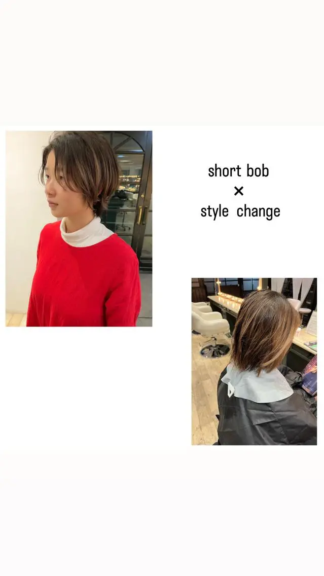 ショート カラー パーマ ヘアアレンジ メンズ キッズ ネイル マツエク・マツパ アイブロウ ショートボブ メンズバレイヤージュ メンズブリーチ バレイヤージュ ブリーチ カット ヘアカラー トリートメント hiro【沿線で叶う 似合わせhair】のヘアスタイル