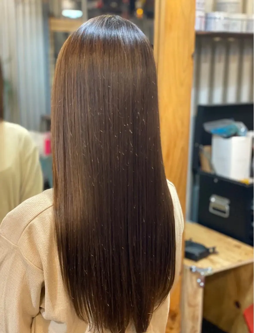 ロング トリートメント ヘアカラー トリートメント 玉木 育実のヘアスタイル