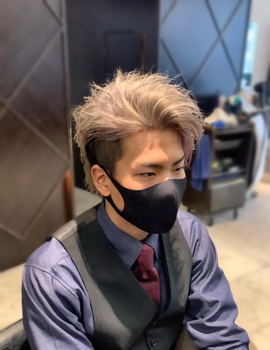カラー メンズ メンズ専門 井藤 雅也のヘアスタイル
