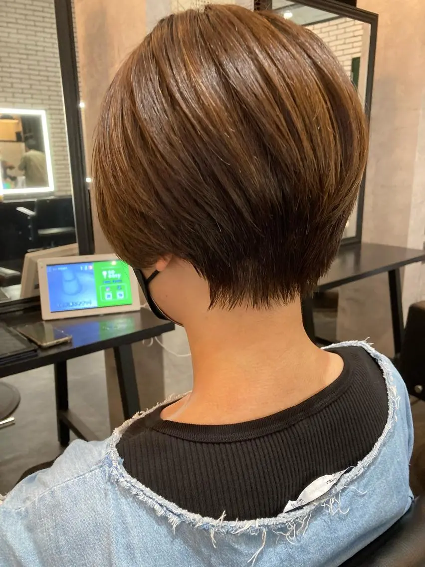 ショート 田村 瑠袈のヘアスタイル