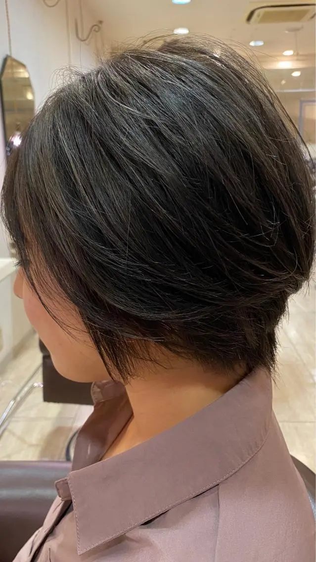 ショート カラー unpeuhair/ 宮岡　光希のその他イメージ