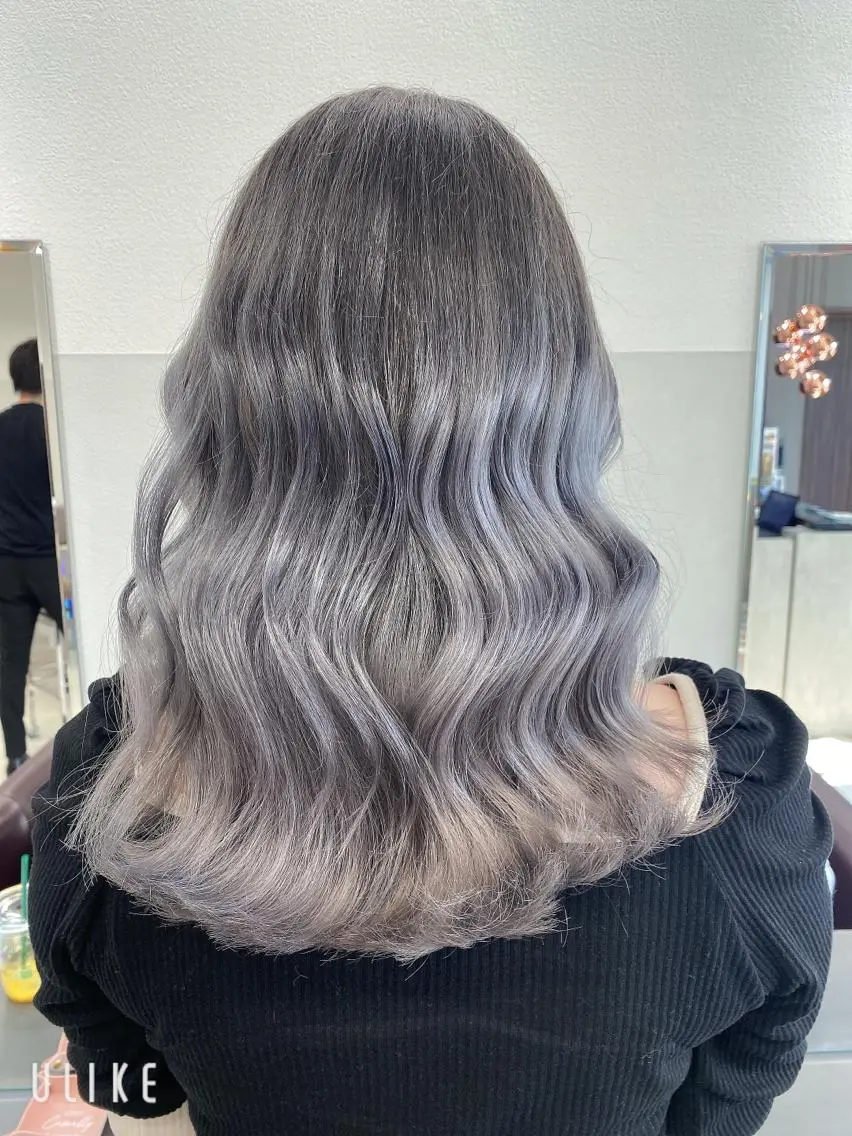 セミロング カラー jill by gisel＿のヘアスタイル