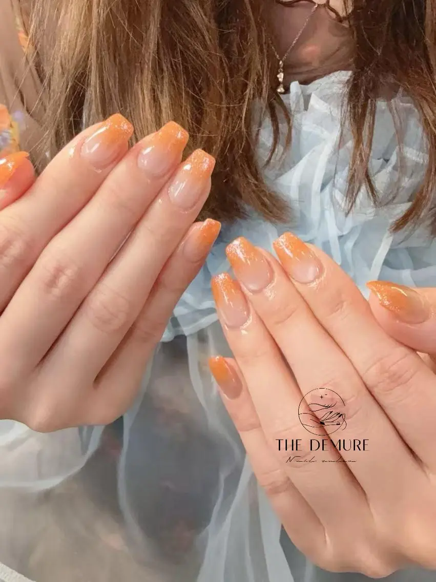 ネイル アートネイル キラキラネイル 韓国ネイル ラメ(グリッター) ラメグラデーション ハンドネイル NailDemure 【銀座店】のネイルデザイン