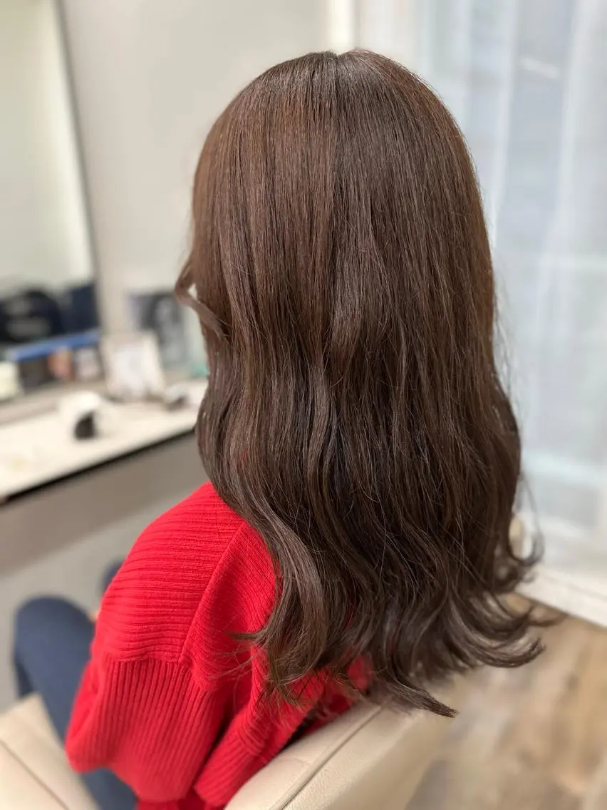 セミロング カラー 似合わせスタイル 🌟神谷ヨシタカのヘアスタイル