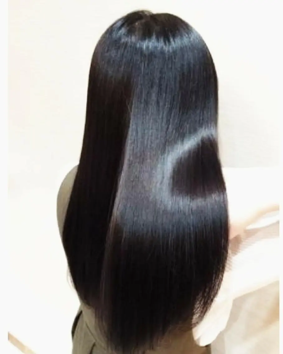 ロング カラー ヘアカラー トリートメント 🇰🇷韓国風艶髪✨ 髪質改善 倉岡しおんのヘアスタイル