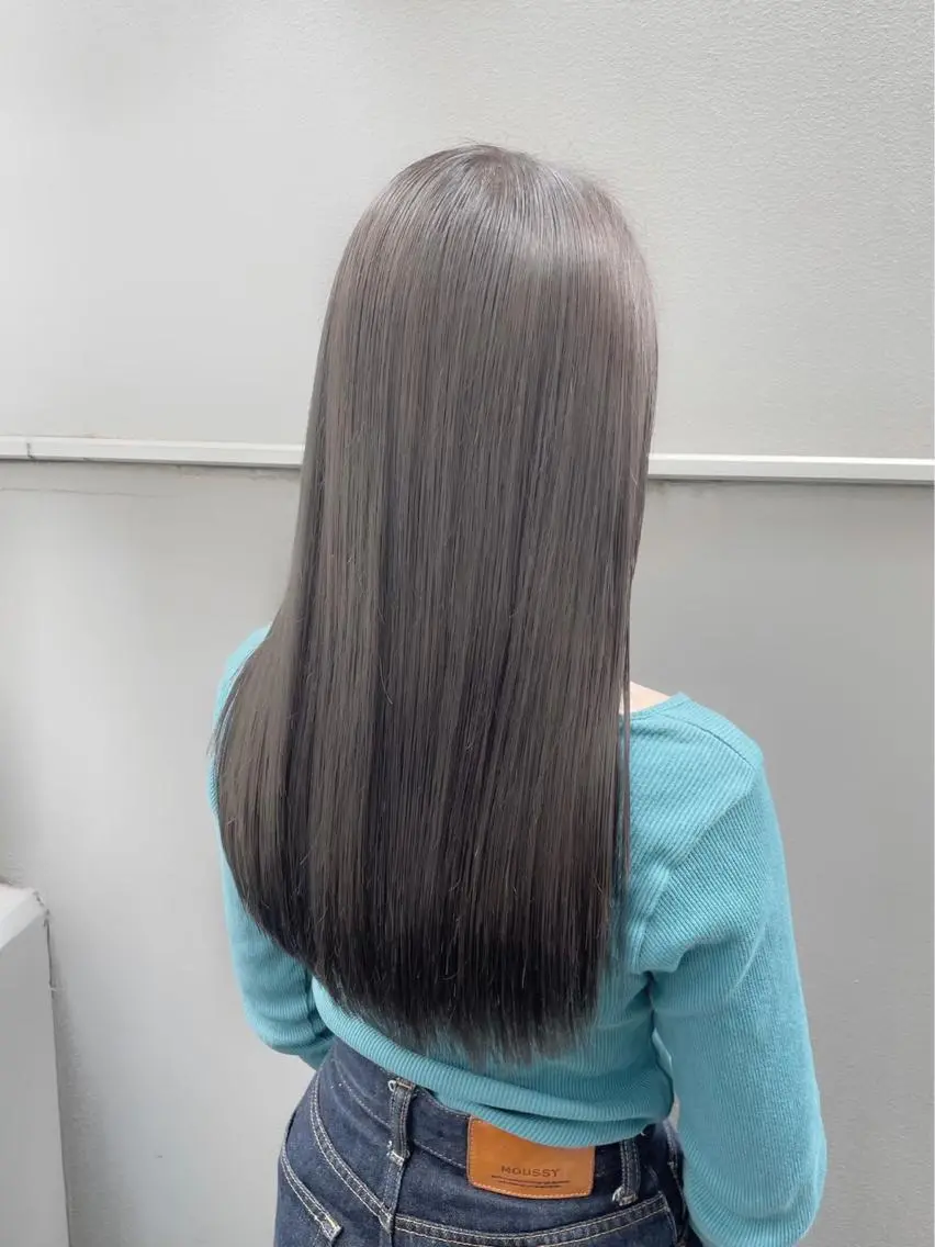 セミロング むらたねね🌻 艶髪🫧韓国ヘアのヘアスタイル