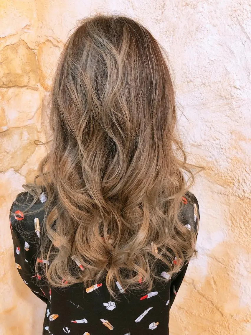 ロング カラー ✨縮毛矯正 の匠❗️MASAのヘアスタイル