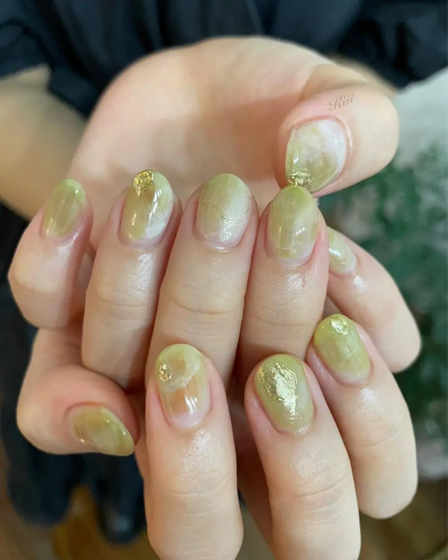 ネイル ハンドネイル フットネイル kiii.__ ✴︎*のネイルデザイン
