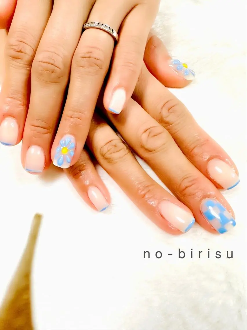 ネイル ハンドネイル no-birisu nailのネイルデザイン