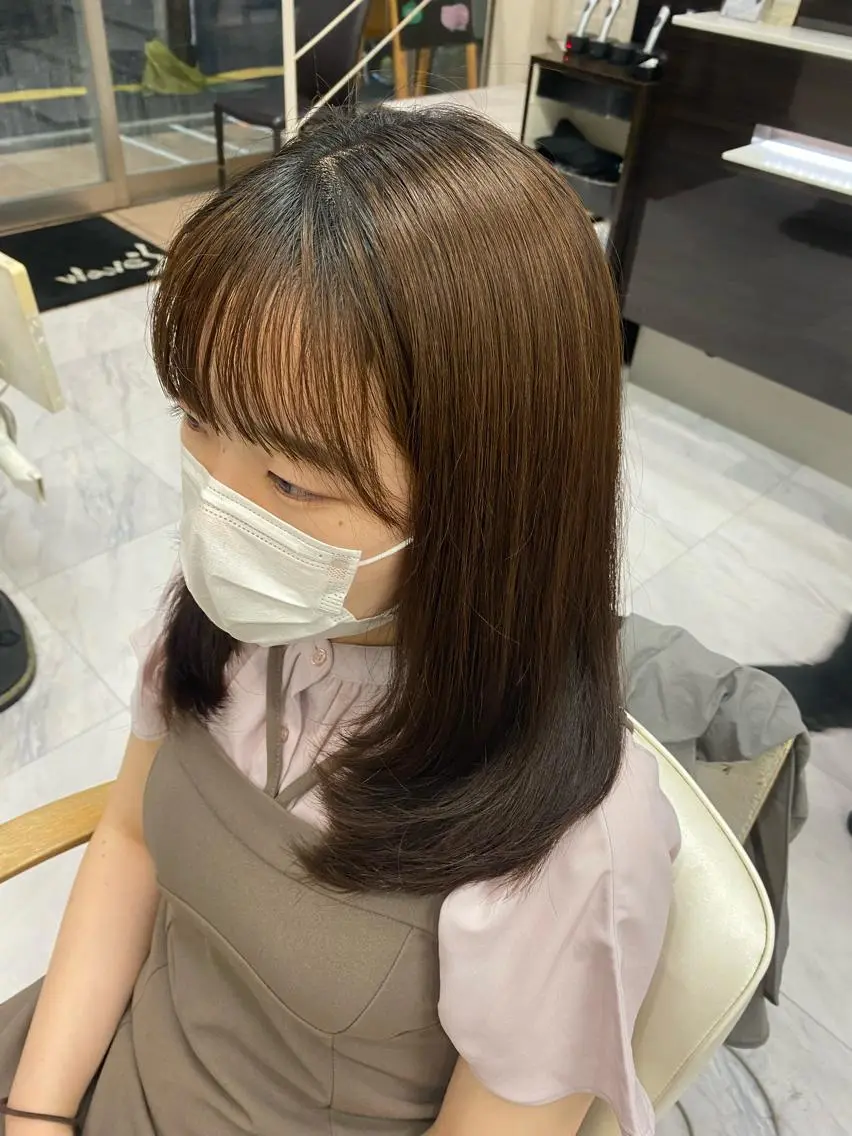 ロング レイヤーカット シャギー 目黒 碧人のヘアスタイル